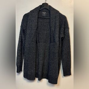 Abercrombie & Fitch Cable Knit Open Cardigan
